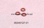 SIEMENS SIPLACE  00345127-01 O-Ring 3*1 VMQ 70 Shore A red 1